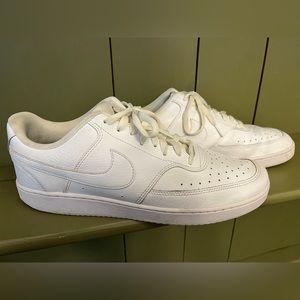 Men’s Nike Court Vision Low Next Shoes CD5463 100 White Size 12 basketball